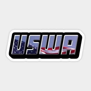 USWA Logo Sticker